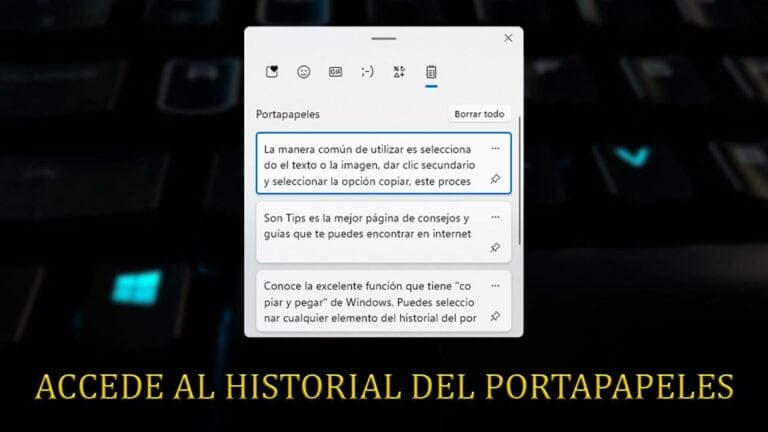Utiliza el Portapapeles nivel experto | Copia y pega múltiples textos e imágenes