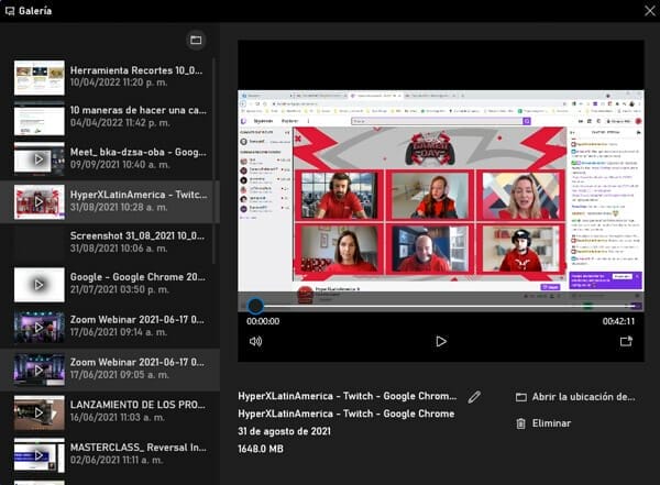 Galeria videos de grabacion de pantalla Grabar la pantalla de Windows sin instalar programas: Con Xbox Game Bar