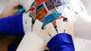 Cómo hacer piñatas de cartón reciclado de forma fácil, para fiestas infantiles