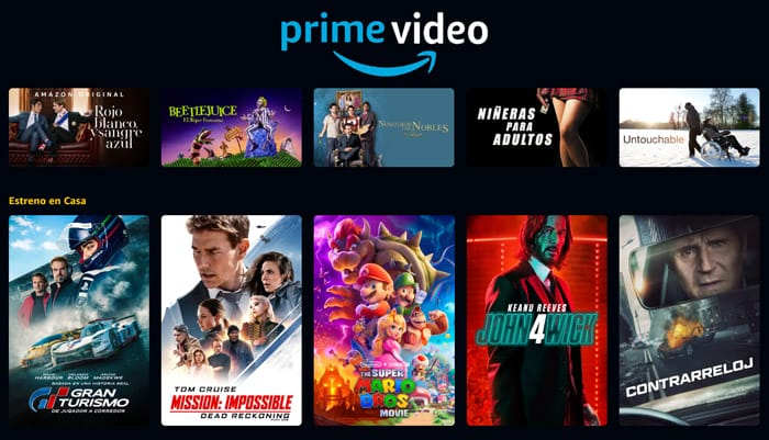 Precio Amazon Prime Video Channels